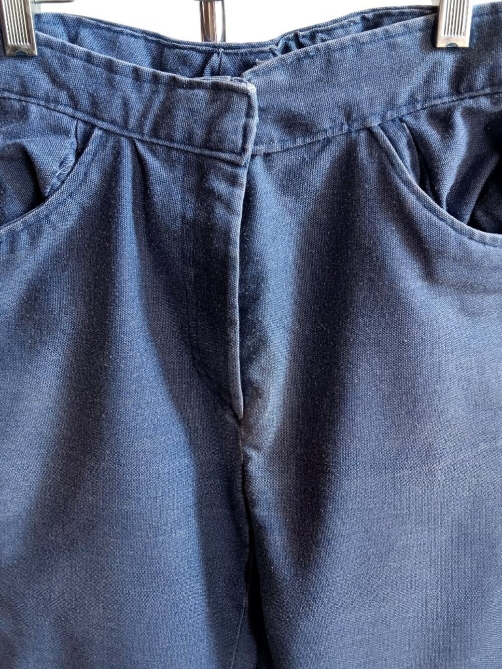 True Vintage Bellbottom Jeans 27x30 1970's Handmade Hippy Distressed Faded USA